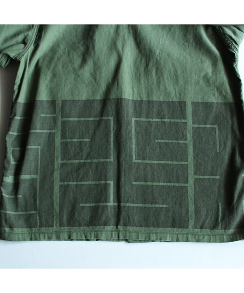 SASQUATCHfabrix.（サスクワァッチファブリックス）の「Love & Peace HANTEN Shirts（ジャケット/アウター・Khaki・M/L）」の6枚目の写真