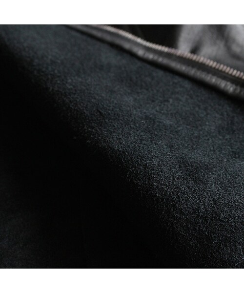 SASQUATCHfabrix.（サスクワァッチファブリックス）の「Noneck Riders JKT（ジャケット/アウター・Black・M）」の12枚目の写真