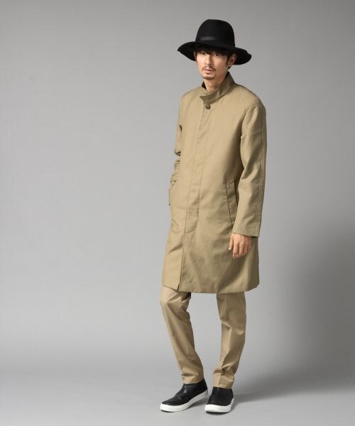 BLISS POINT（ブリスポイント）の「TRスタンドコート（ジャケット/アウター・メンズ・チャコールグレー/ベージュ・M/L）」の3枚目の写真