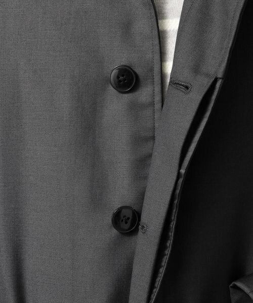 BLISS POINT（ブリスポイント）の「TRスタンドコート（ジャケット/アウター・メンズ・チャコールグレー/ベージュ・M/L）」の11枚目の写真