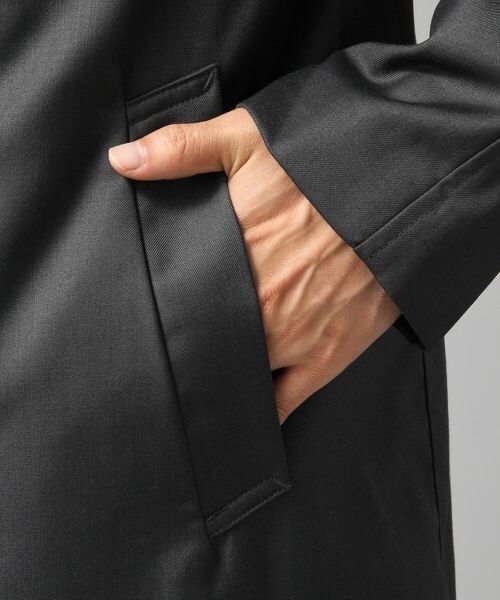 BLISS POINT（ブリスポイント）の「TRスタンドコート（ジャケット/アウター・メンズ・チャコールグレー/ベージュ・M/L）」の10枚目の写真