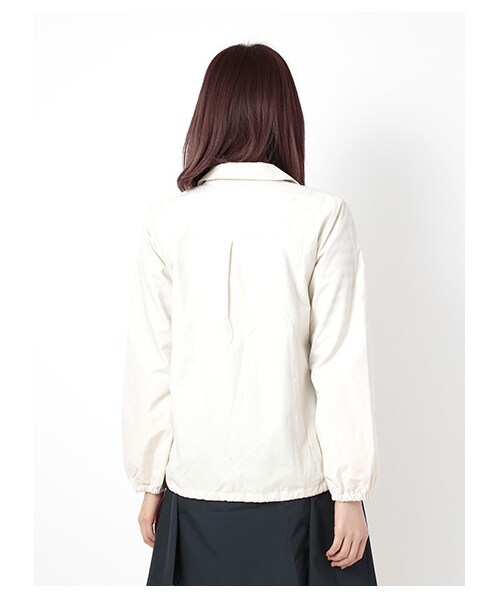 E hyphen world gallery(イーハイフンワールドギャラリー)の「Sワッペンコーチジャケット(ジャケット/アウター・レディース・レッド/グリーン/ネイビー・F)」の7枚目の写真