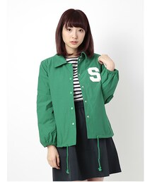 E hyphen world gallery | Sワッペンコーチジャケット(ジャケット/アウター)