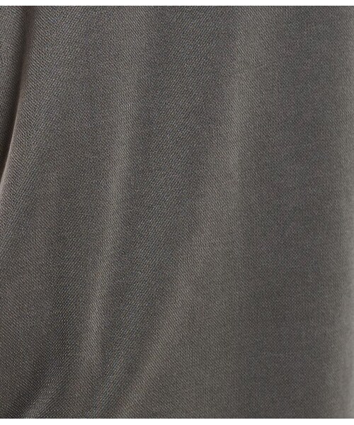 VIS（ビス）の「とろみシンプルカットワンピース（ワンピース/ドレス・レディース・スミクロ/キャメル/カーキ・M）」の11枚目の写真