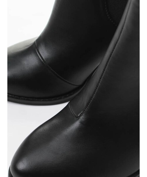31 Sons de mode（トランテアン　ソン　ドゥ　モード）の「チェルシーブーツ（サイドゴアブーツ）（シューズ・レディース・ブラック・S/M/L）」の4枚目の写真