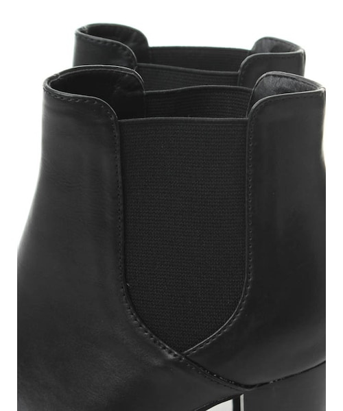 31 Sons de mode（トランテアン　ソン　ドゥ　モード）の「チェルシーブーツ（サイドゴアブーツ）（シューズ・レディース・ブラック・S/M/L）」の6枚目の写真