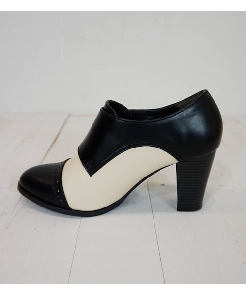 laboratory work（ラボラトリーワーク）の「【laboratory work】ダブルモンクシューズ（シューズ・レディース・ブラック/ブラック系/ダークブラウン・M/L）」の8枚目の写真