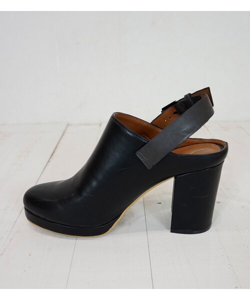 laboratory work（ラボラトリーワーク）の「【laboratory work】バックベルトサボ（シューズ・レディース・ブラック/キャメル/カーキ・M/L）」の8枚目の写真