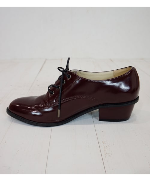 laboratory work（ラボラトリーワーク）の「【laboratory work】オックスフォード（シューズ・レディース・ブラック/ボルドー/ネイビー・M/L）」の9枚目の写真