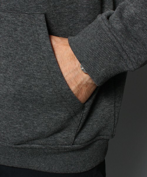 UNION STATION（ユニオンステーション）の「smart【スマート】　12月号　P88　成宮 寛貴さん着用商品　ミニ裏毛仕様　シンプルZIPラグランパーカー（パーカー・メンズ・ホワイト/チャコールグレー/ネイビー/ワイン/ブラック・MEDIUM/LARGE/LL）」の12枚目の写真