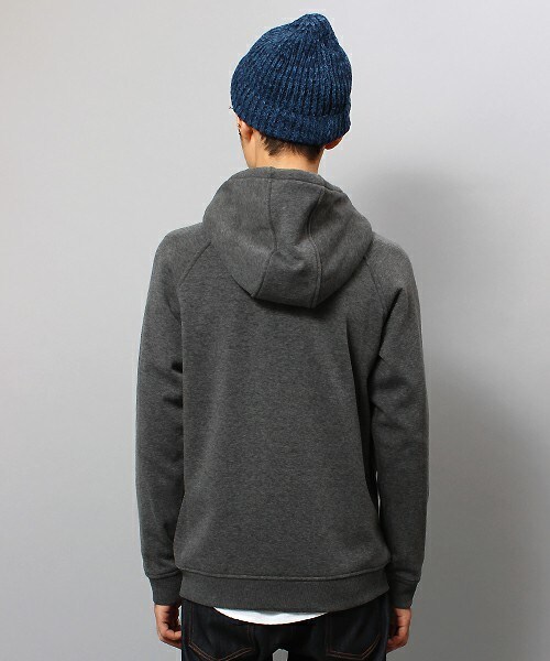 UNION STATION（ユニオンステーション）の「smart【スマート】　12月号　P88　成宮 寛貴さん着用商品　ミニ裏毛仕様　シンプルZIPラグランパーカー（パーカー・メンズ・ホワイト/チャコールグレー/ネイビー/ワイン/ブラック・MEDIUM/LARGE/LL）」の17枚目の写真