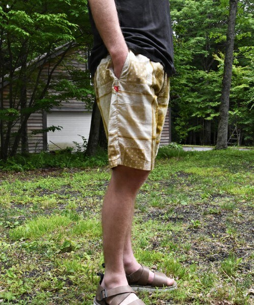 VIRGOwearworks（ヴァルゴウェアワークス）の「Intersection BB shorts ペイズリー柄 ショートパンツ（パンツ・メンズ・YELLOW・2/3/4）」の6枚目の写真