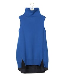 emmi | 【emmi atelier】ハイネックシャツセットワンピース(ワンピース/ドレス)