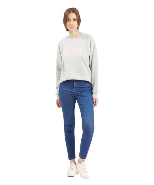 TOPSHOP(トップショップ)の「Topshop Moto 'Jamie' High Rise Skinny Jeans (Indigo) (Petite)(デニムパンツ・レディース・Blue・24 (23 US)/25 (24 US)/28 (27 US)/32 (30-31 US))」の4枚目の写真