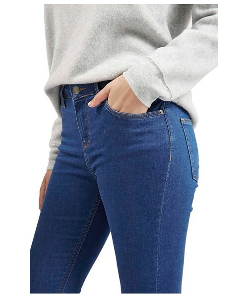 TOPSHOP(トップショップ)の「Topshop Moto 'Jamie' High Rise Skinny Jeans (Indigo) (Petite)(デニムパンツ・レディース・Blue・24 (23 US)/25 (24 US)/28 (27 US)/32 (30-31 US))」の2枚目の写真