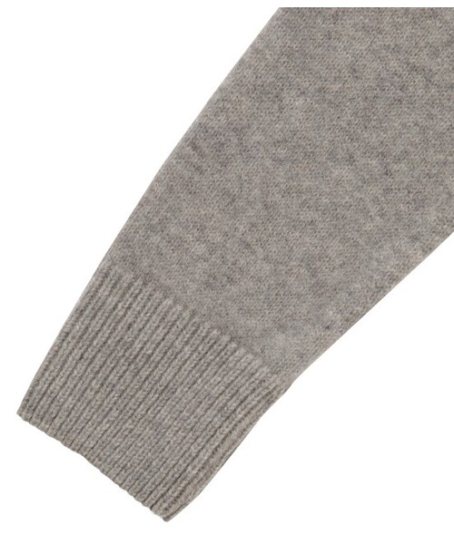 Maison Kitsune（メゾンキツネ）の「Lambswool R-Neck PO（トップス・メンズ・ブラック/グレー・XS/S/M/L）」の7枚目の写真