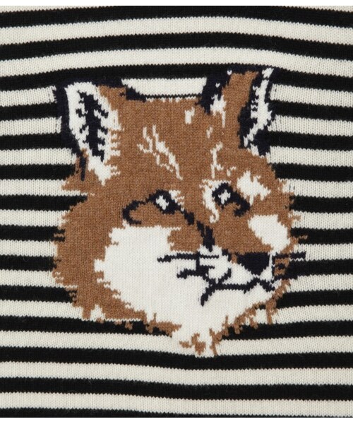 Maison Kitsune（メゾンキツネ）の「Fox Head St Sweater（トップス・メンズ・ブラック・XS/S/M/L）」の8枚目の写真
