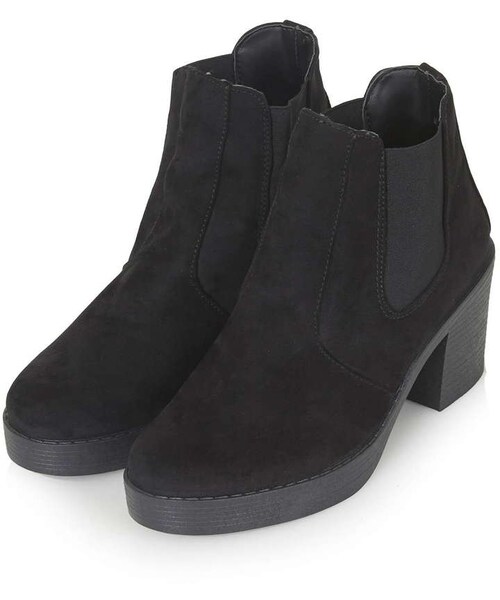 TOPSHOP（トップショップ）の「Beaumont chelsea boots（ブーツ・レディース・Black・5.5/6.5/7.5/8.5/9.5/10.5）」の4枚目の写真