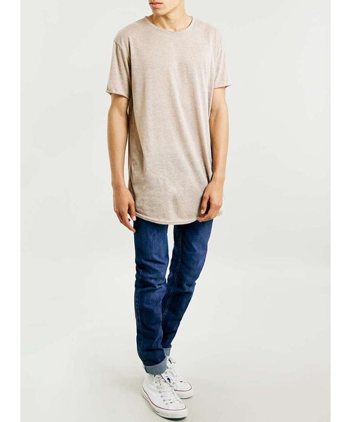 TOPMAN（トップマン）の「Mid Bright Blue Stretch Skinny（デニムパンツ・メンズ・Blue・30R/32R/32L/36L）」の4枚目の写真