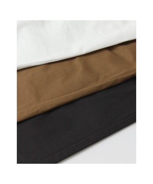 URBAN RESEARCH DOORS（アーバンリサーチドアーズ）の「コットンタックワイドパンツ（パンツ・レディース・OFF WHITE/BLACK/BEIGE・36/38/40）」の22枚目の写真