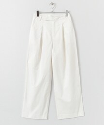 URBAN RESEARCH DOORS | コットンタックワイドパンツ(パンツ)