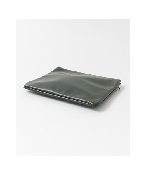 KBF（ケイビーエフ）の「スクエアーハンドバッグ（L）（バッグ・レディース・D/GREEN/L/BEIGE・L）」の16枚目の写真