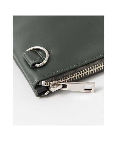 KBF（ケイビーエフ）の「スクエアーハンドバッグ（L）（バッグ・レディース・D/GREEN/L/BEIGE・L）」の17枚目の写真