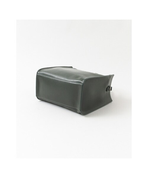 KBF（ケイビーエフ）の「スクエアーハンドバッグ（M）（バッグ・レディース・L/BEIGE/D/GREEN・M）」の19枚目の写真