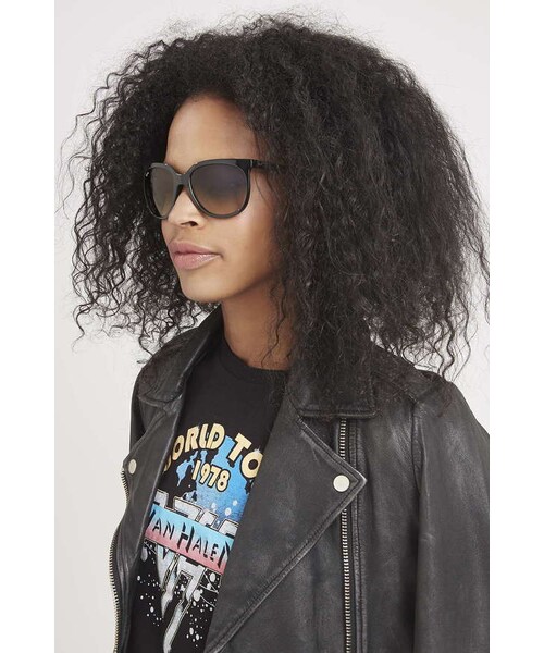 Ray-Ban（レイバン）の「Ray-ban **black cats 1000（サングラス・レディース・Black・ONE）」の2枚目の写真