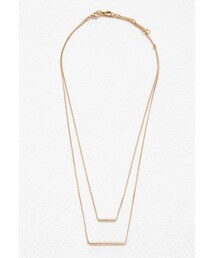 FOREVER 21 | FOREVER 21 Tube Bead Necklace Set(ネックレス)