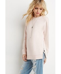 FOREVER 21 | FOREVER 21 Side-Zip Sweatshirt(スウェット)
