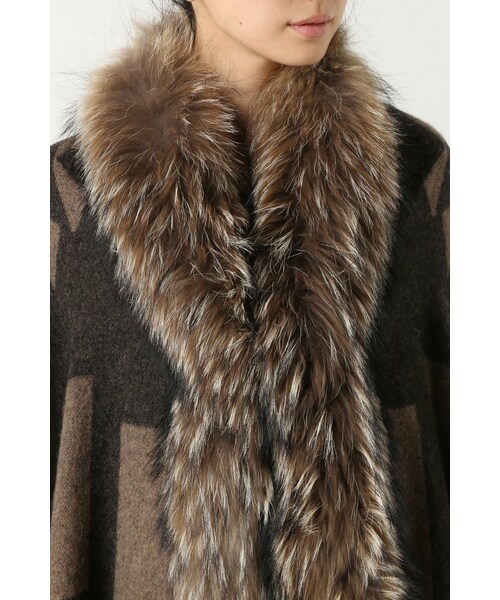 ✴︎美品✴︎Deuxieme Classe BAZAR DELUXEストール Deuxieme Classe（ドゥーズィエムクラス）の「BAZAR DELUXE ファーツキ