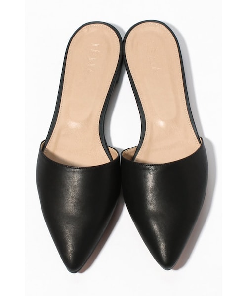 IENA(イエナ)の「IENA ポインテットフラット◆(シューズ・レディース・ブラック/シルバー・35/36/37/38)」の1枚目の写真