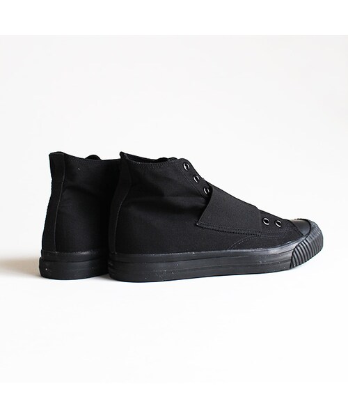 SASQUATCHfabrix.(サスクワァッチファブリックス)の「High-Cut Slip On(ファッション雑貨・Black・S/M/L)」の2枚目の写真