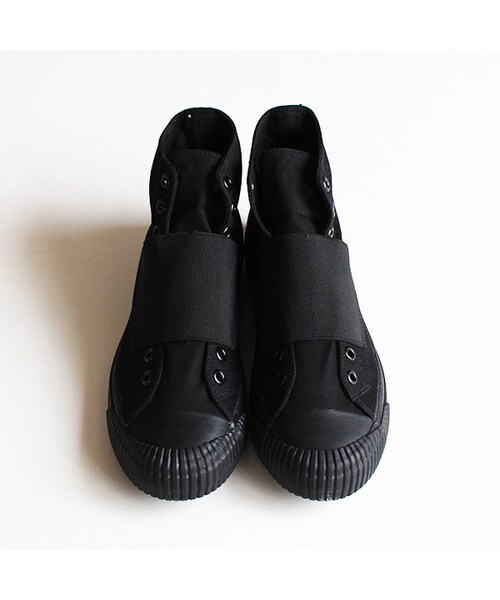SASQUATCHfabrix.(サスクワァッチファブリックス)の「High-Cut Slip On(ファッション雑貨・Black・S/M/L)」の3枚目の写真