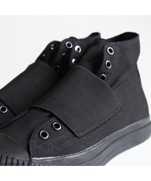 SASQUATCHfabrix.(サスクワァッチファブリックス)の「High-Cut Slip On(ファッション雑貨・Black・S/M/L)」の6枚目の写真