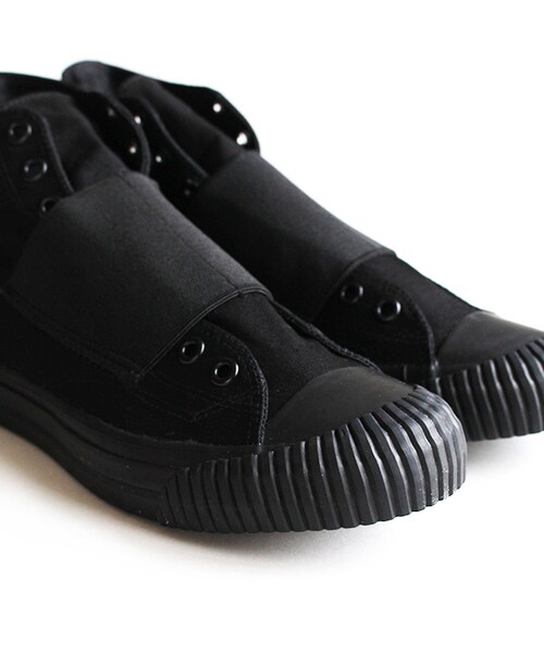 SASQUATCHfabrix.(サスクワァッチファブリックス)の「High-Cut Slip On(ファッション雑貨・Black・S/M/L)」の5枚目の写真