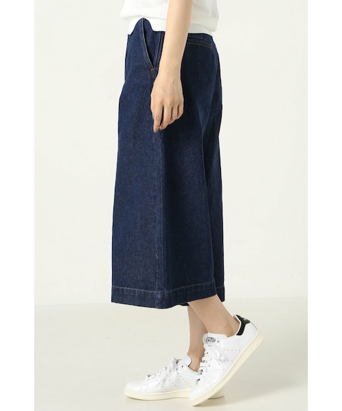 IENA SLOBE☻デニムガウチョ SLOBE IENA（スローブイエナ）の「デニムガウチョパンツ