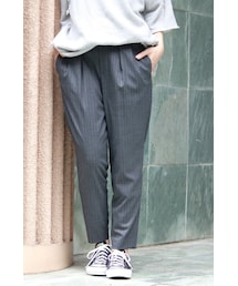 JOURNAL STANDARD | 《予約》TRストライプランダムタックテーパードパンツ◆(パンツ)