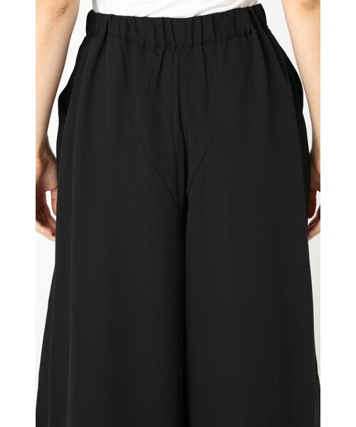 B.C STOCK（ベーセーストック）の「ジョーゼットガウチョパンツ（パンツ・レディース・ブラック/カーキ・フリー）」の7枚目の写真