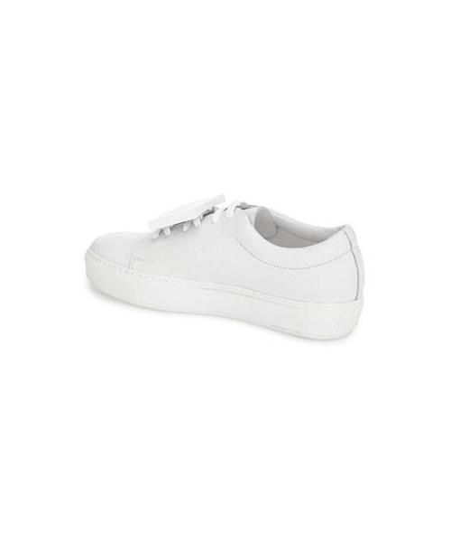 Acne Studios（アクネストゥディオズ）の「Acne Studios 'Adriana - Grain' Leather Sneaker (Women)（スニーカー・レディース・White・35 EU/36 EU/37 EU/38 EU/39 EU/40 EU）」の3枚目の写真