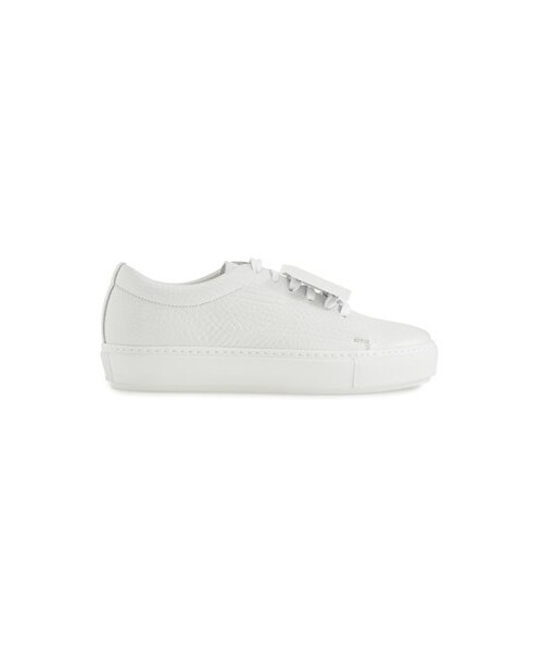 Acne Studios（アクネストゥディオズ）の「Acne Studios 'Adriana - Grain' Leather Sneaker (Women)（スニーカー・レディース・White・35 EU/36 EU/37 EU/38 EU/39 EU/40 EU）」の4枚目の写真