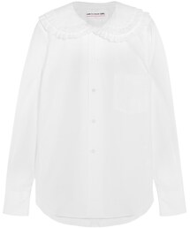 COMME des GARCONS | Comme des Garçons GIRL Ruffled Cotton-Poplin Shirt(シャツ/ブラウス)
