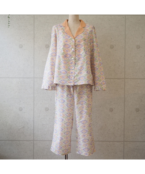 STORES.jp（ストアーズドットジェーピー）の「ikat柄コットンカディパジャマ（ルームウェア/パジャマ・レディース・その他）」の2枚目の写真