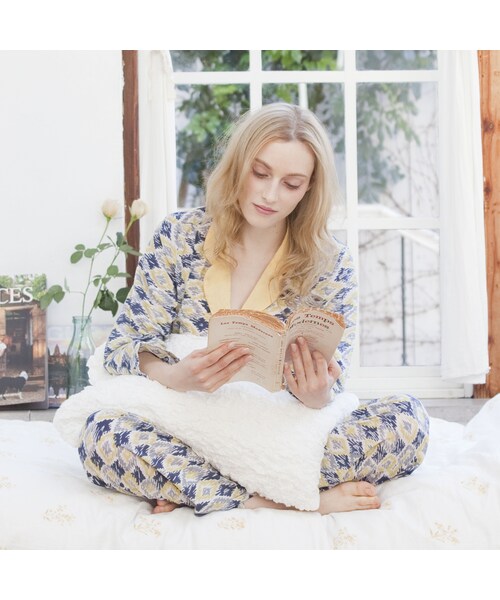 STORES.jp（ストアーズドットジェーピー）の「ikat柄コットンカディパジャマ（ルームウェア/パジャマ・レディース・その他）」の7枚目の写真