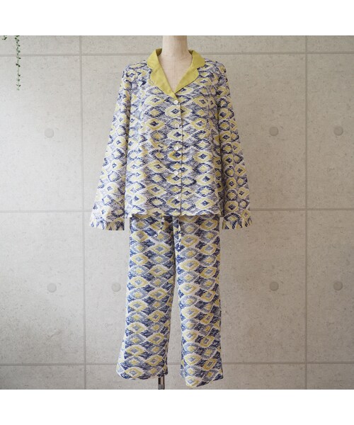 STORES.jp（ストアーズドットジェーピー）の「ikat柄コットンカディパジャマ（ルームウェア/パジャマ・レディース・その他）」の8枚目の写真