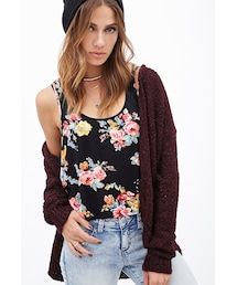 FOREVER 21 | FOREVER 21 Floral Print Knit Tank(タンクトップ)