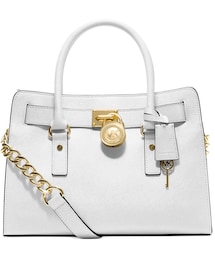 MICHAEL KORS | MICHAEL Michael Kors Hamilton Saffiano Leather East West Satchel(ショルダーバッグ)