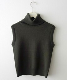 AULA AILA | AULA AILA　コットンミラノリブタートルネック(ニット/セーター)