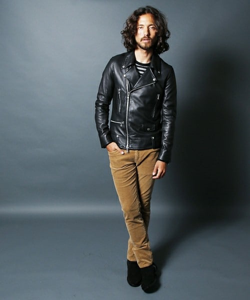 CAMBIO（カンビオ）の「1534-15-SHEEP SEMI VEGITABLE LETHER W RIDERS